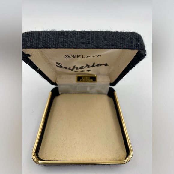 Cubic Zirconia 14kt Gold Filled Necklace by Jewels by Superior Original Box - Picture 9 of 9